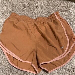 Nike Women’s Rust Shorts with Pink Trim